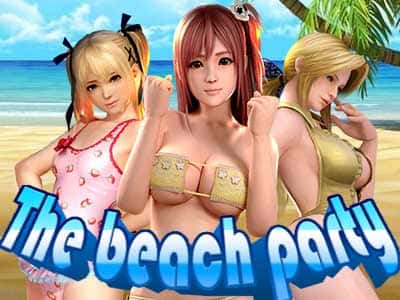 The beach party